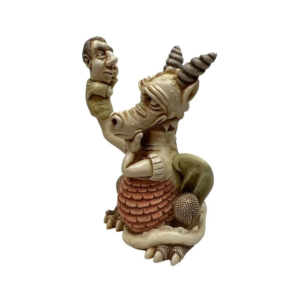 Harmony Kingdom Tour de Force Boxing Glove Puppet‎ Dragon UK Made Figurine